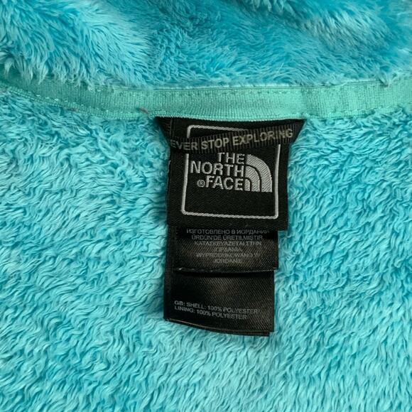 The North Face Womens XL Turquoise Blue Full Zip Fleece Full Zip Jacket - Picture 5 of 13